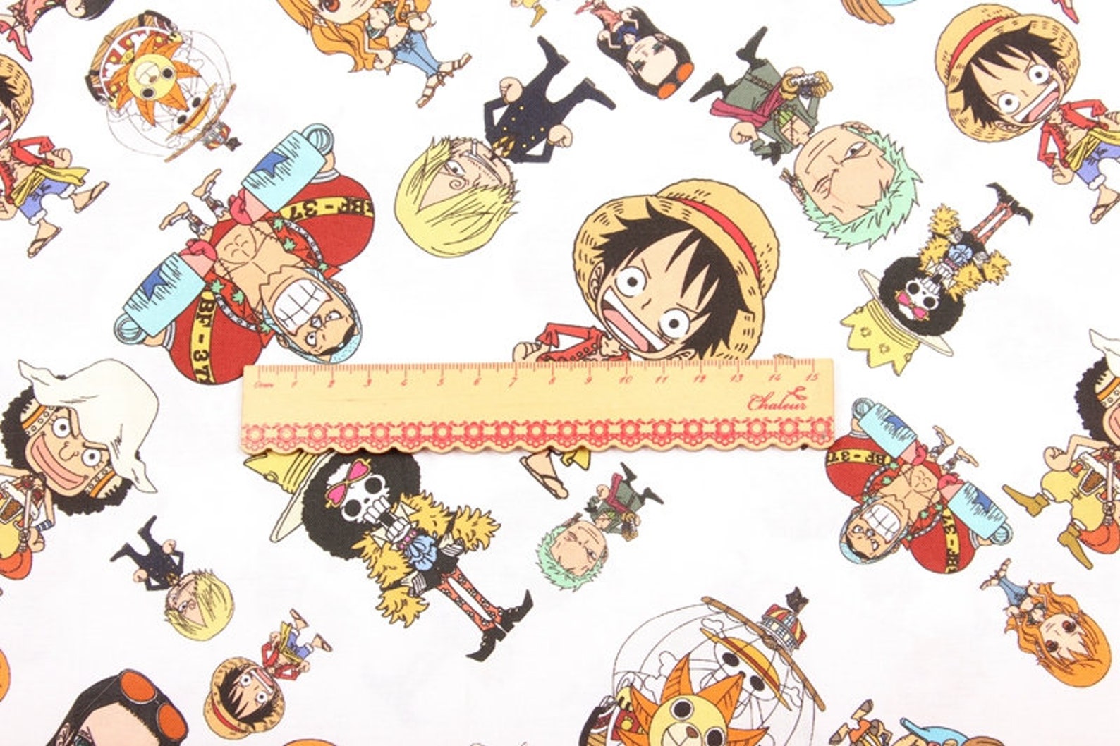 One Piece Japan Anime Fabric 100 Cotton Fabric Cartoon Etsy