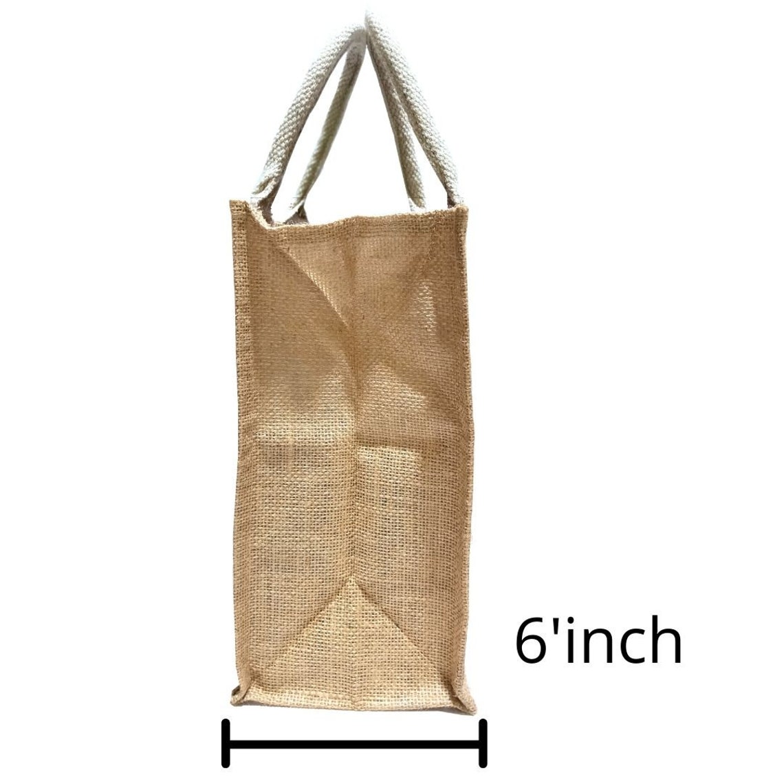 Jute gift Bag with 4 colours Prints Lunch and Multipurpose Etsy