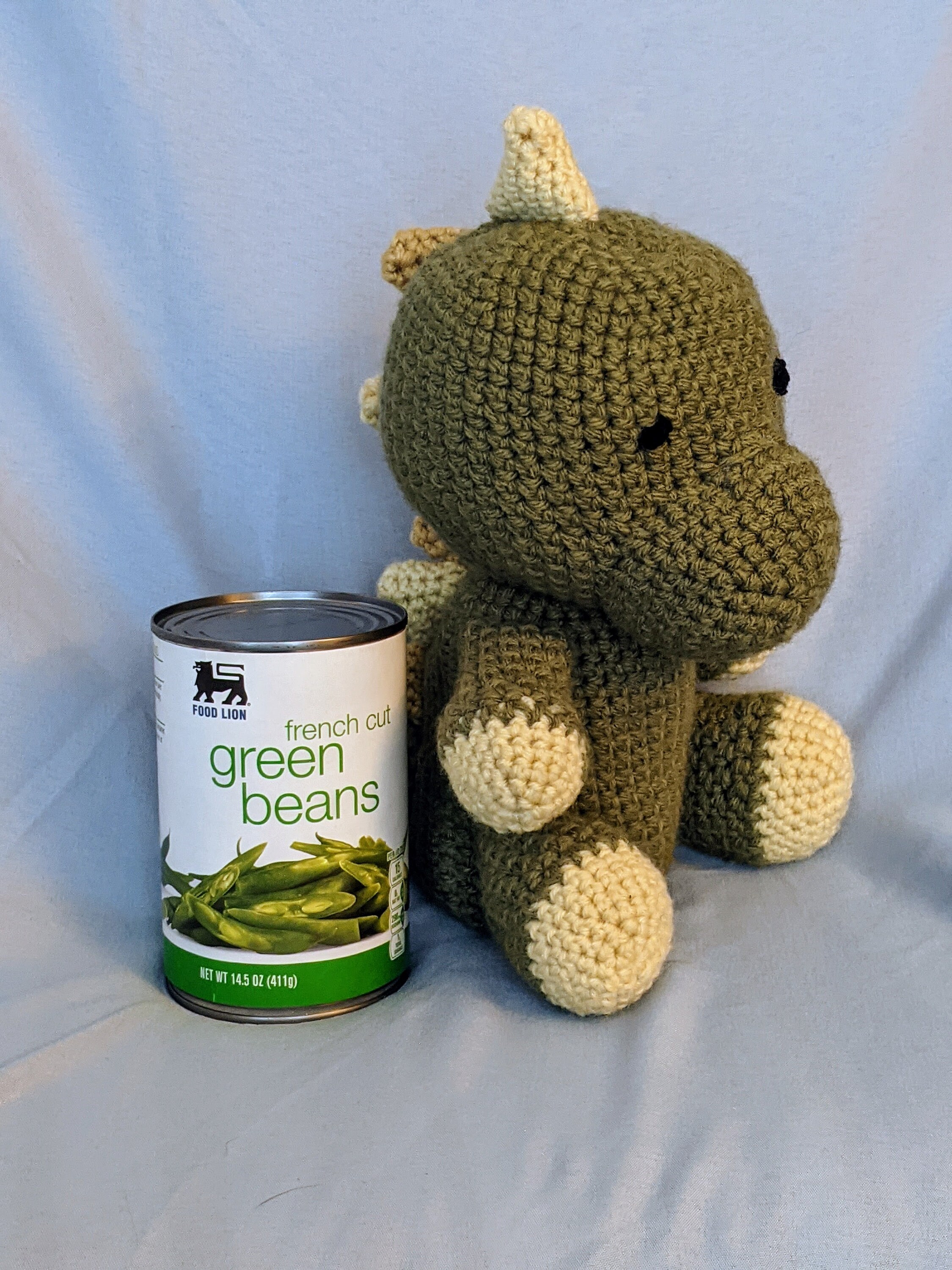 Handmade Dinosaur Crochet Amigurumi, Plushie, Softie, Stuffed Animal