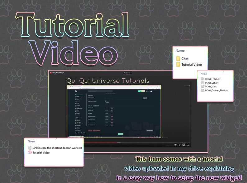 Custom Stream Chat Box – Streamlabs & Streamelements (digital Download ...