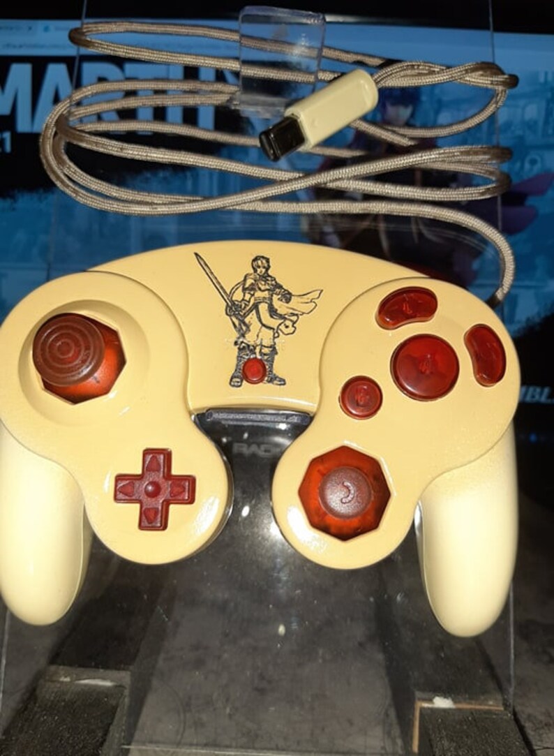 Gamecube controller official Nintendo controller custom theme Etsy