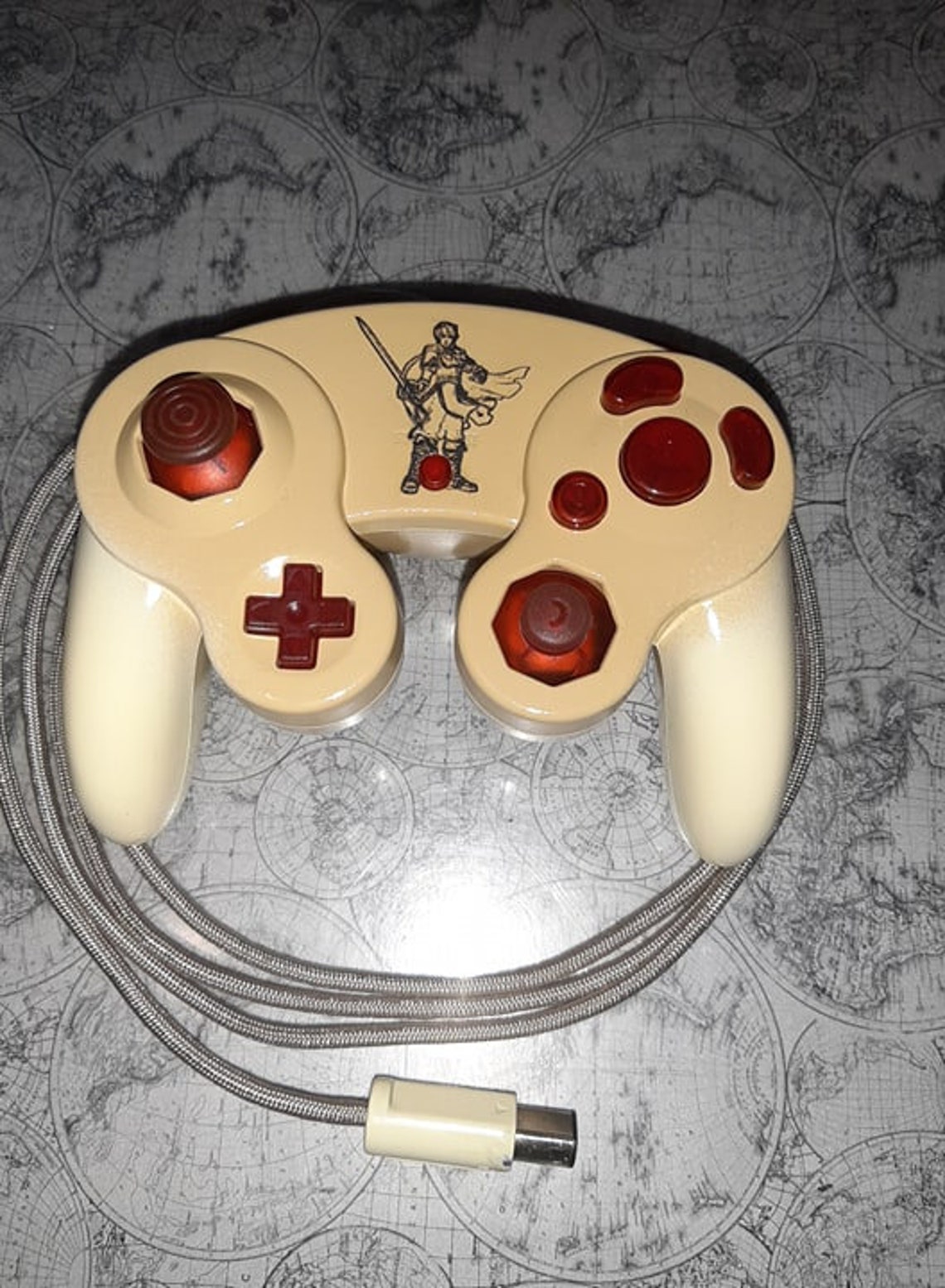 Gamecube controller official Nintendo controller custom theme Etsy