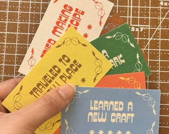 2026 Customizable Habit Tracker Punch Card | Printable PDF | Edit on Canva | Instant Download