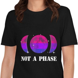 Bisexual Not A Phase Shirt | S - 3XL | Bisexual Pride | Bisexual Flag | Bisexual T-Shirt | Bisexual Clothing | Bisexual Clothes | Bi Pride