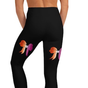 Lesbisches Band &quot;Tattoo&quot; Leggings mit Innentasche ! | XS - XL | Lesbian Pride Leggings | Lesbische Bändchen Leggings | Lesbische Yoga Hose