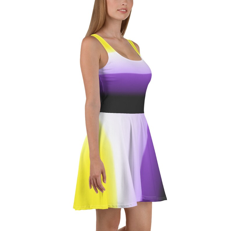 Nonbinary Gradient Dress XS 3XL Non Binary Nonbinary Etsy