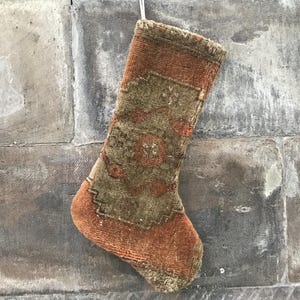 christmas rug stockings - christmas kilim stockings - handmade rug stockings - Xmas stockings - new year stockings - wall decor stockings