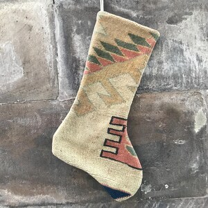 christmas rug stockings - christmas kilim stockings - handmade rug stockings - Xmas stockings - new year stockings - wall decor stockings