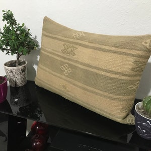 16x24 home decor pillow - pillow covers - turkish pillow rug - decoration pillow case - anatolian pillow kilim rug - handmade pillows rugs