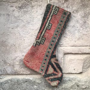 christmas rug stockings - christmas kilim stockings - handmade rug stockings - Xmas stockings - new year stockings - wall decor stockings