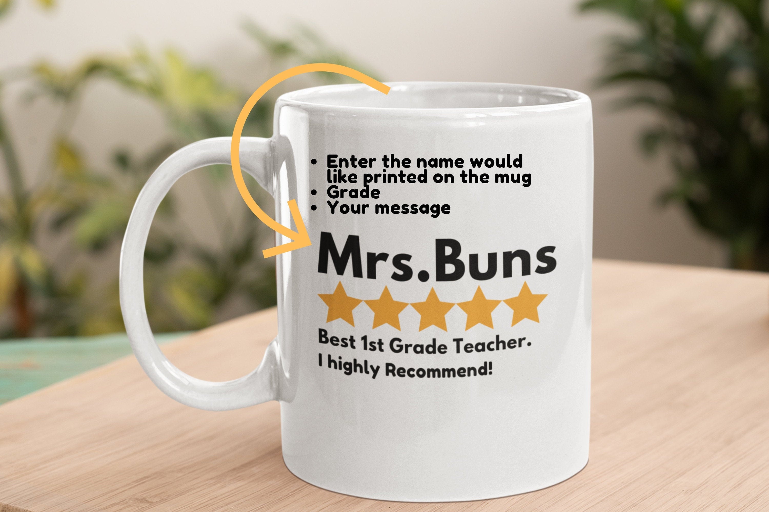 Best Teachers Appreciation Coffee Mug Teacher Gift Custom Etsy