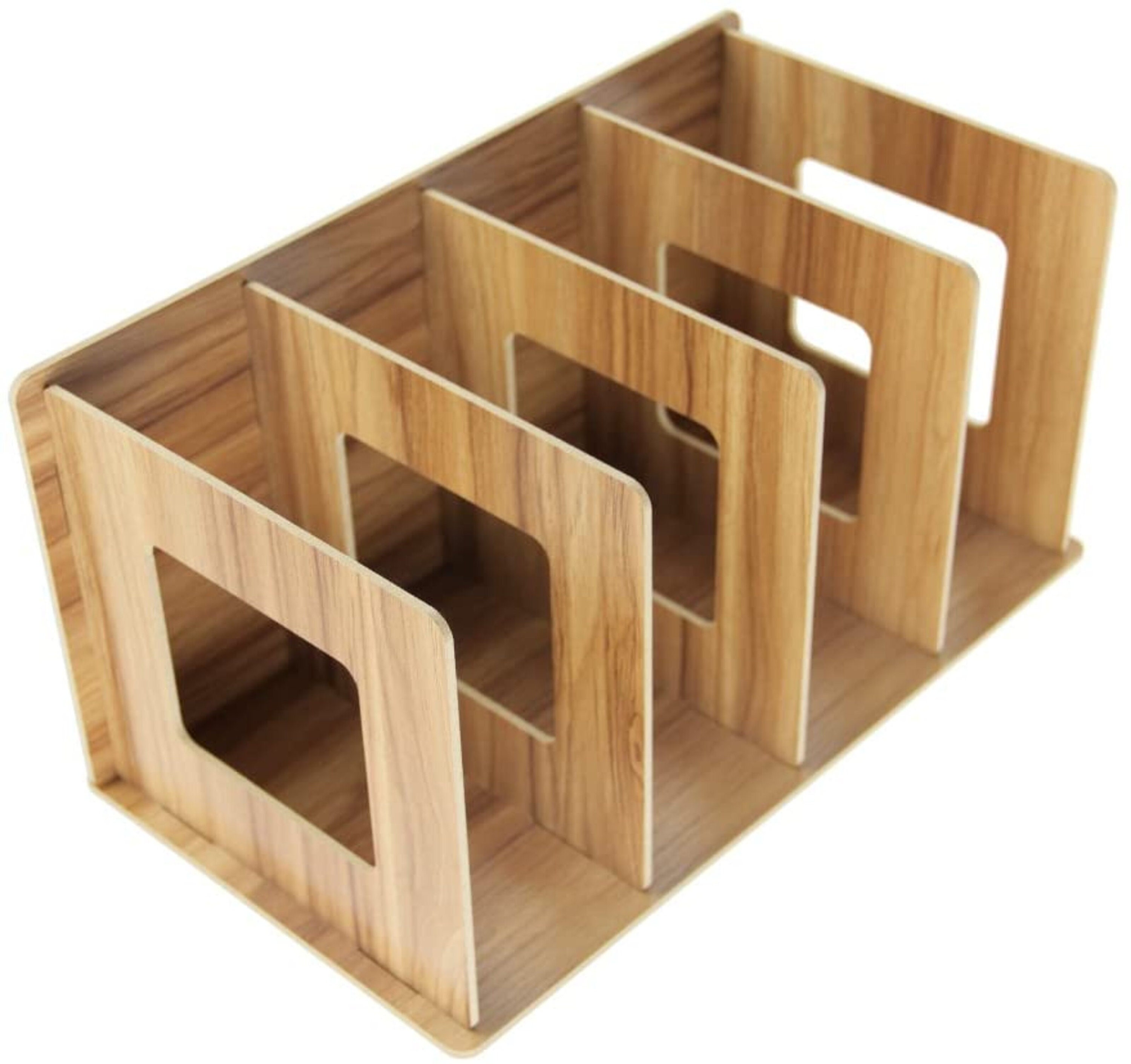 Desmontable de madera de 4 secciones caja de almacenamiento | Etsy