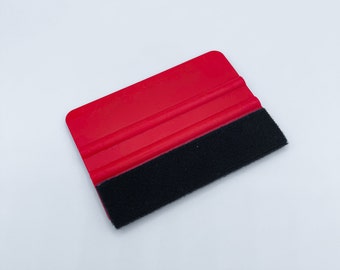 Vinyl Squeegee with Felt Edge  - Vinyl Wrap, Sticker, Decal, Tint Application Tool