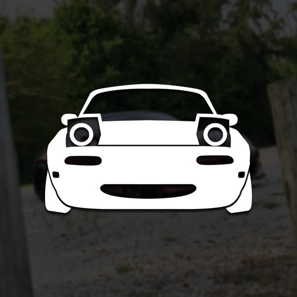 Mazda Miata Decal Etsy