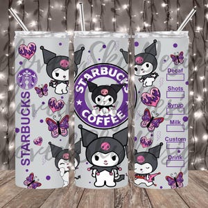 Kur0mi | Cute Kitty | Starbucks 20 oz Sublimated Tumbler