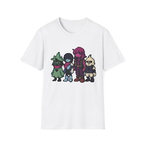 Pixel Art Crew Unisex T-Shirt | Retro Gaming Tee for Fans, Perfect Gift for Gamers, Game Night Apparel, Casual Wear, Nostalgic Merch