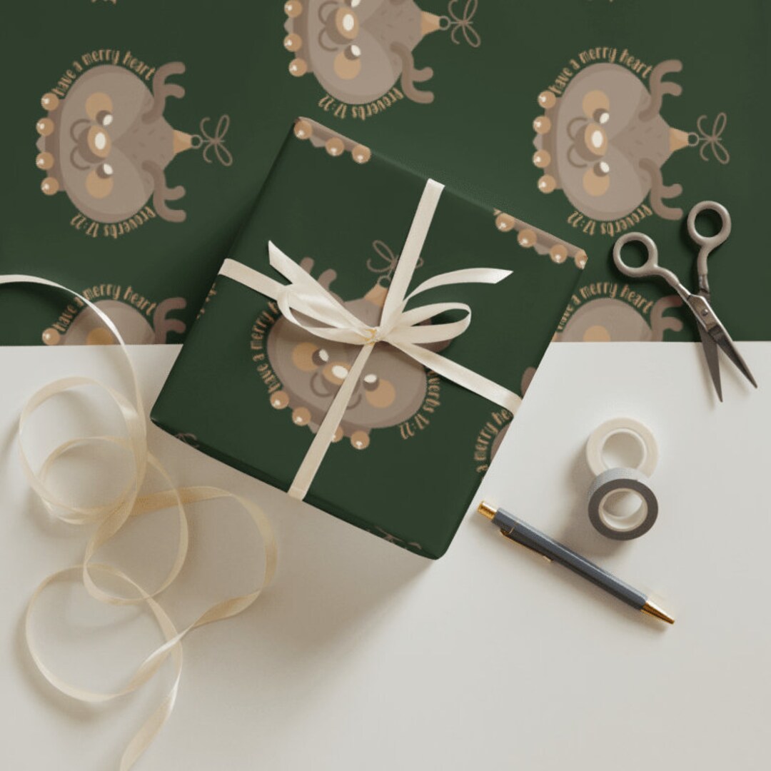 Wrapping Paper Sheets Christian Christmas Wrapping Paper Etsy