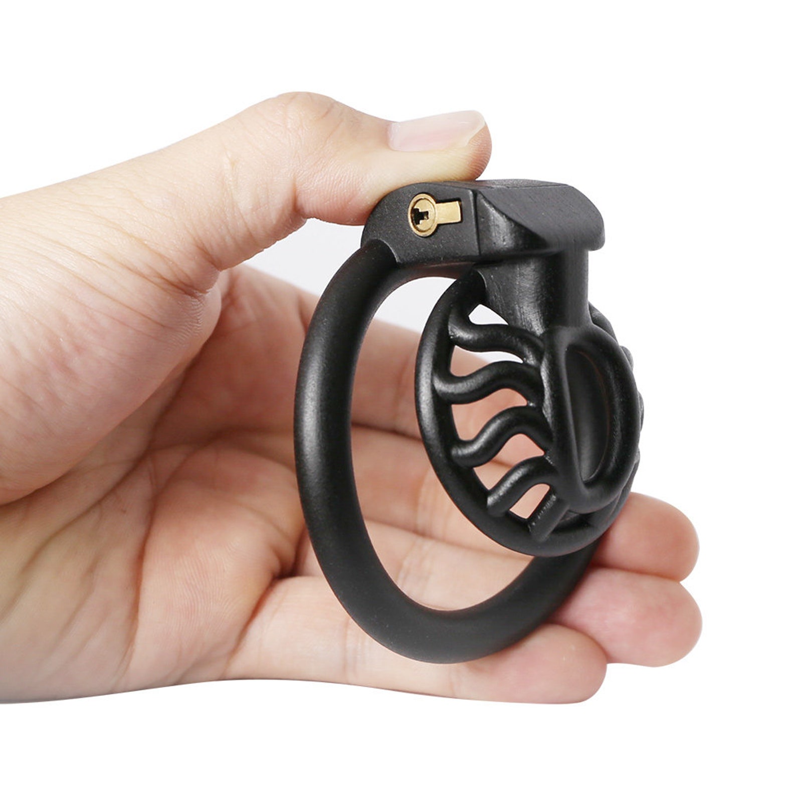 The Black Spider Chastity Cage Lightweight 3D Printed Chasity Etsy