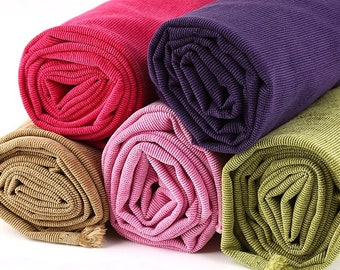 21 Wale Corduroy Fabric: Multicolor Polyester Blend, DIY Upholstery By the Yard, Sewing&Craft