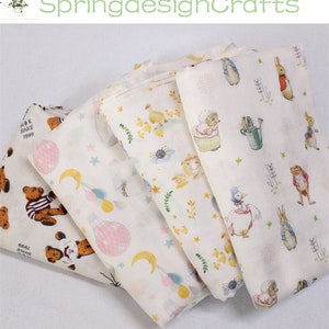 Double Gauze Fabric by the Yard Animal Bamboo Cotton Double - Etsy