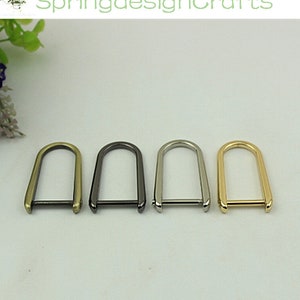 D Rings With Screws, 2/4/10 PCS Metal U Shape Connector Buckle, Bags Hardware Accessories, Screw Shackle Rings