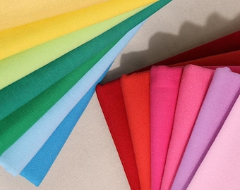 Solid Color 100%Cotton Canvas Fabric: Heavy Duck, Bags Chair Upholstery Sewing Craft Material