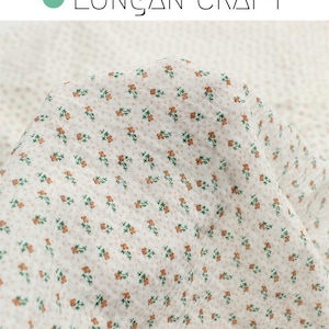 Tecido de gaze floral, lindas flores rosas, 100% algodão, gaze dupla, tecido de musselina crepe de algodão amassado, material para enfaixar cobertores de bebê e crianças