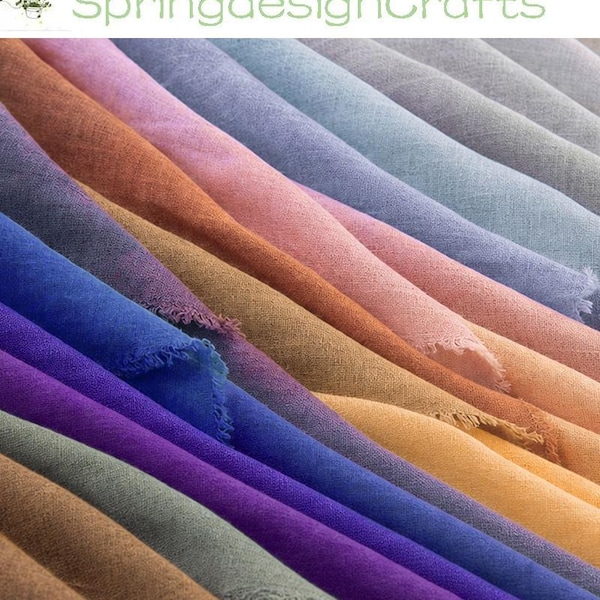 100%Flax Linen Fabric By The Yard: 160gsm, Dresses Shirt Sewing Material, Curtain Tablecloth Fabric
