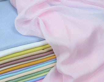 Lurex Crinkled Chiffon fabric: Sheer Lightweight Chiffon, Summer Dresses Blouse Skirts Sewing Craft Material