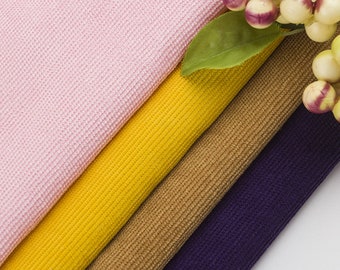 11 Wale Cotton Corduroy Fabric: Multicolor 100%Cotton DIY Sewing Craft Material