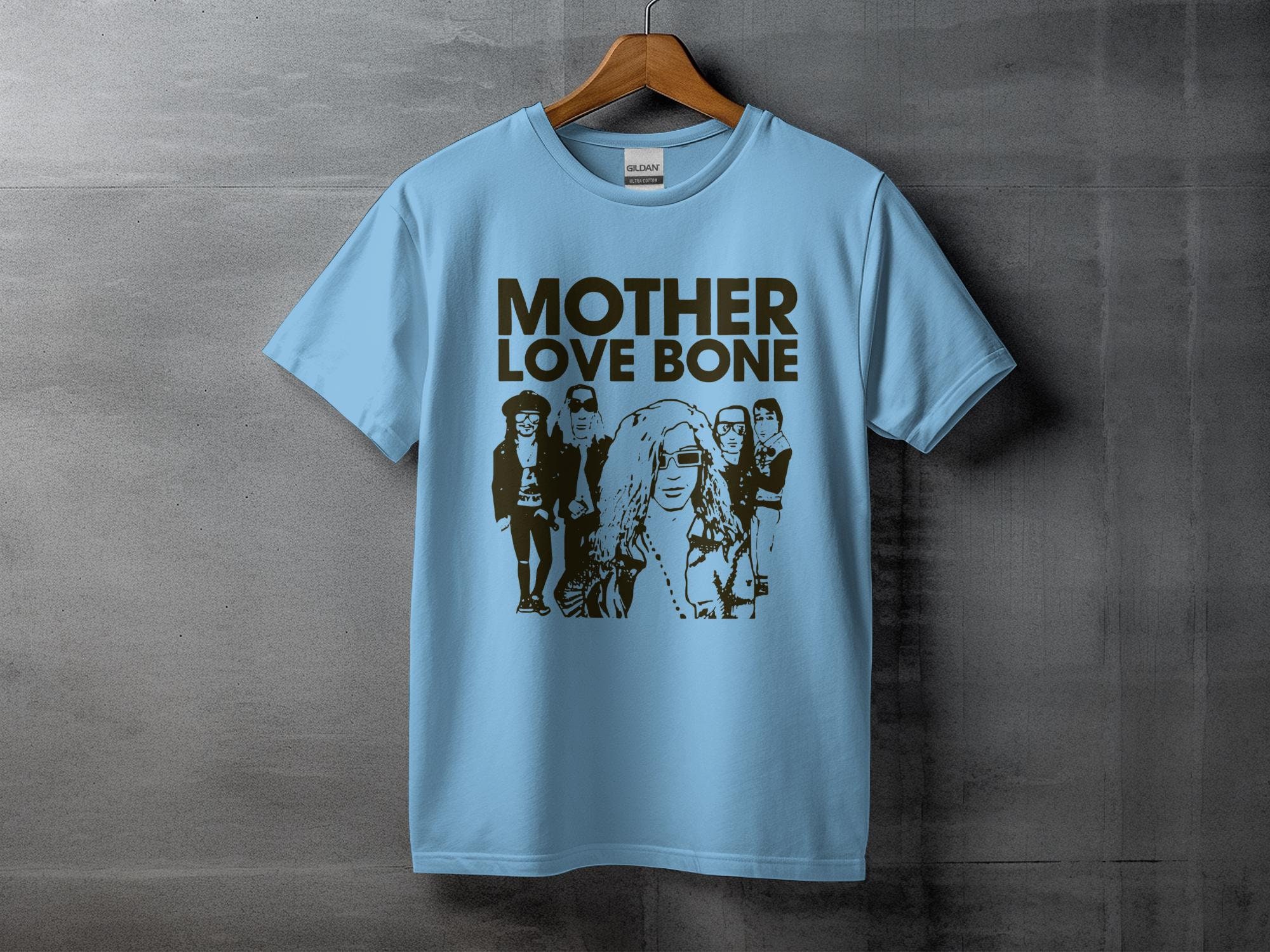 Vintage Mother Love Bone Band Tee, 90s Grunge Music T-shirt, Retro 