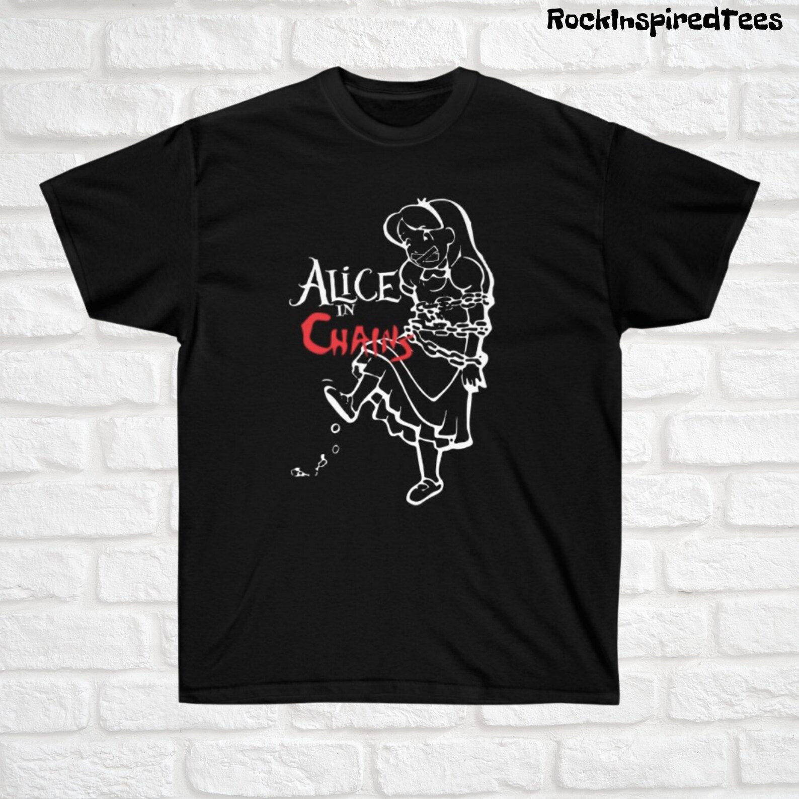 Alice in Chains Shirt Unisex Ultra Cotton Tee printed on | Etsy