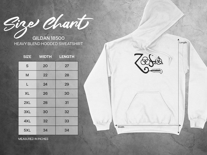 Bluza z kapturem z symbolem Zoso Led Zeppelin Vintage, gadżety zespołu Classic Rock, odzież dla fanów muzyki retro, unikatowy sweter z grafiką zdjęcie 10