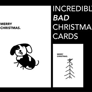 Tarjetas de Navidad increíblemente malas