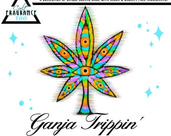 Ganja Trippin' - Aged Patchouli, Semi-Sweet Oranges, Herbaceous Lavender - 10 ml Roll on - Vegan, Cruelty Free