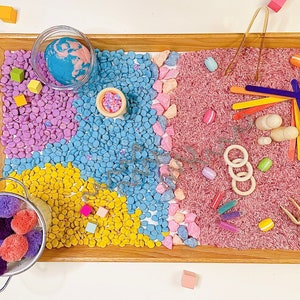 Ice Cream Playdough Sensory Kit for Kids, Birthday Gifts, Kids Easter Gift, Sensory Play, Sensory Toys, Summer, Pretend Play, Sensory Bin