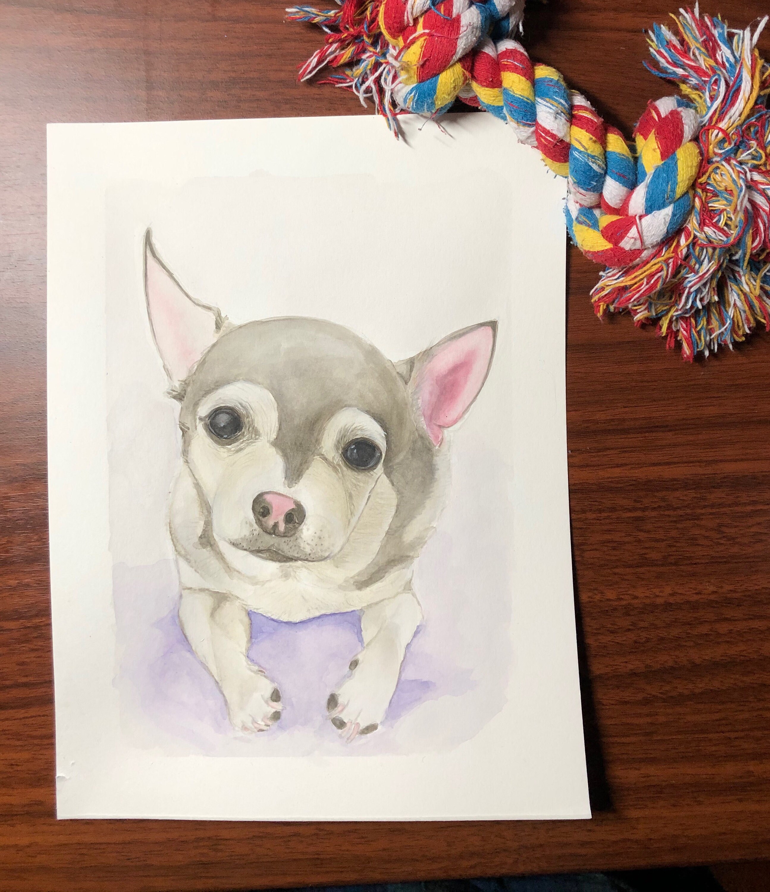 Portrait personnalisé pour animaux de compagnie Peinture