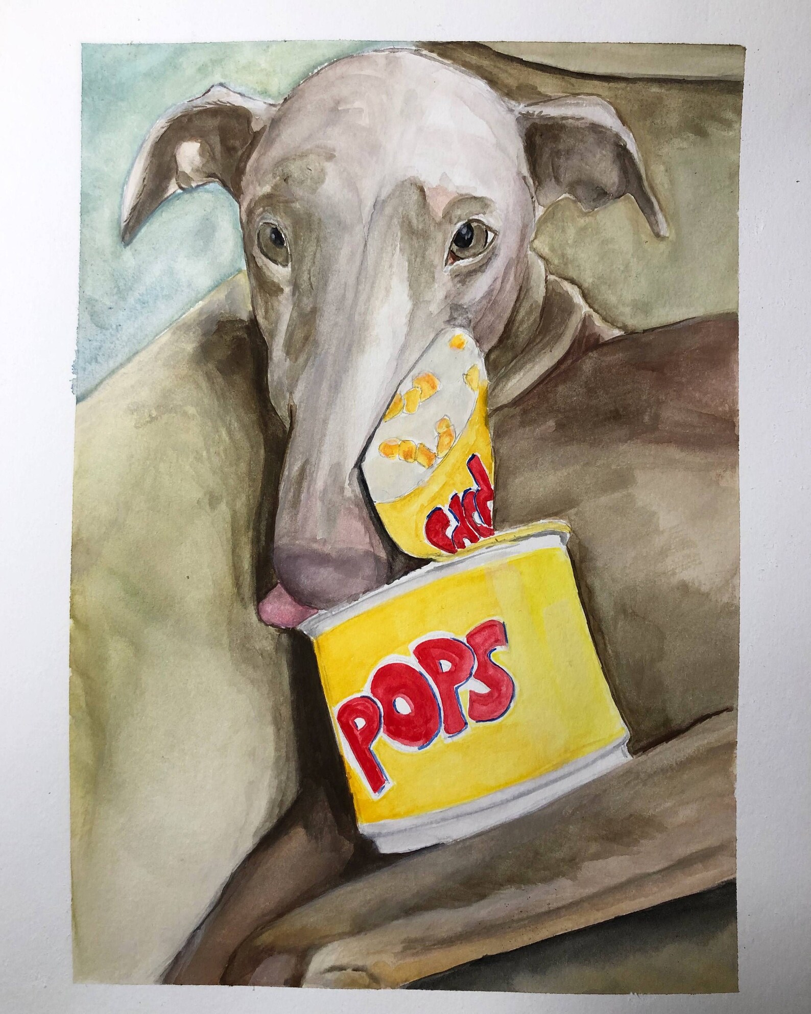 Portrait personnalisé pour animaux de compagnie Peinture
