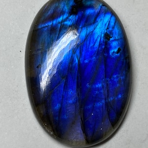 Oval Shape Cabochon Loose Gemstone For Making Jewelry 35X21X7 mm MS-205 Quality 100/% Natural Labradorite 44.4 Ct Excellent AAA