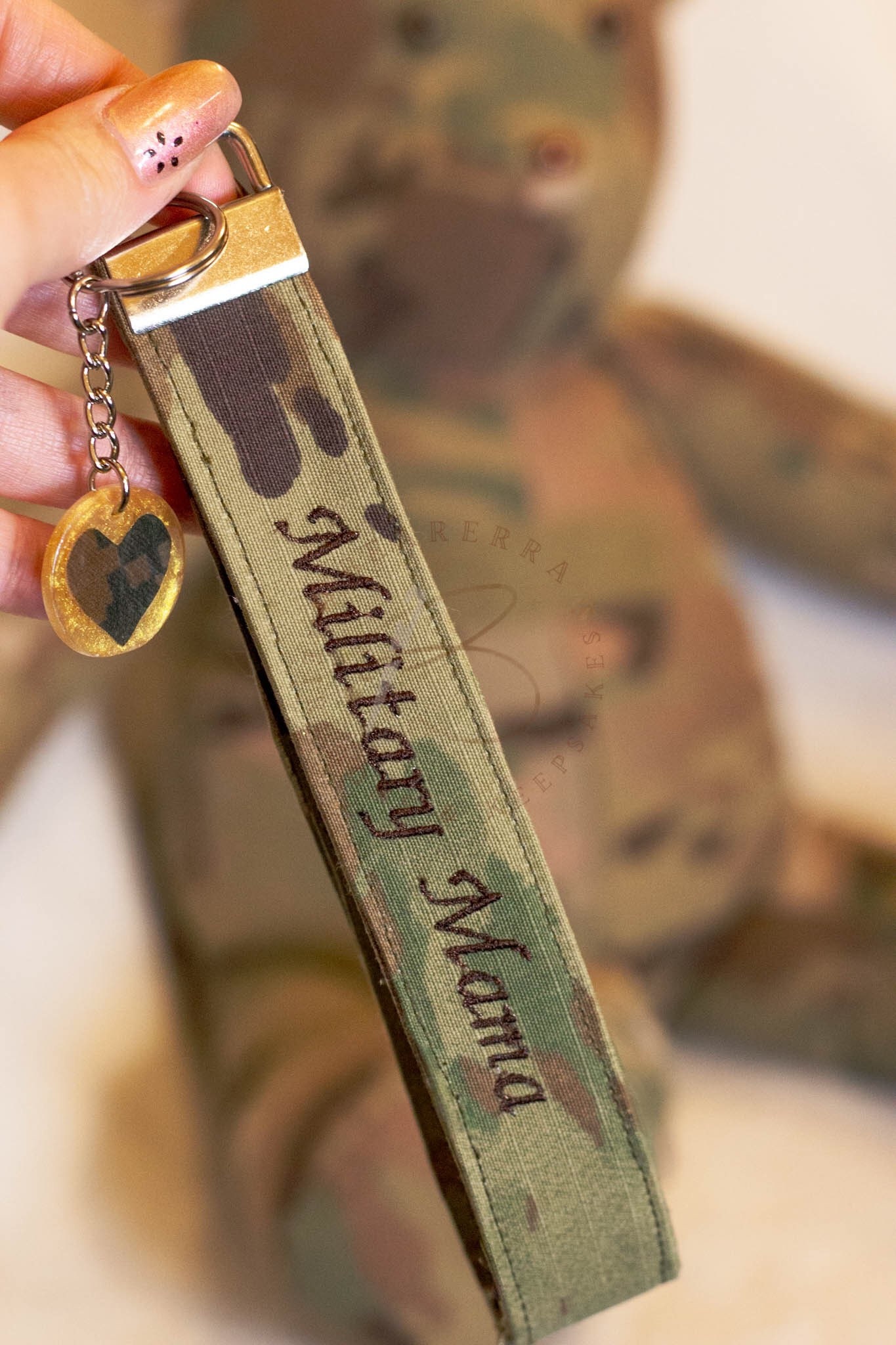 Llavero militar personalizado Fuerza Aérea del Ejército Etsy