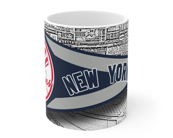Yankees Coffee Mug Etsy