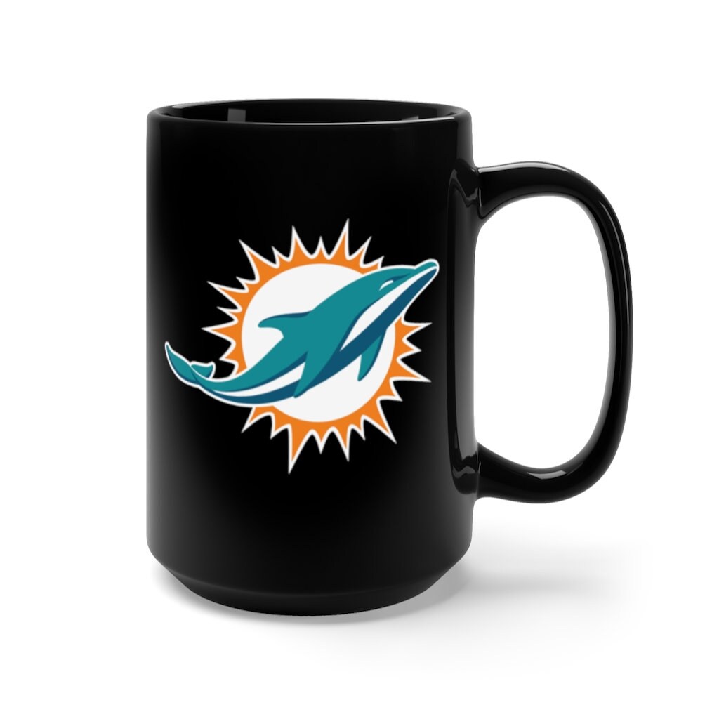 Miami Dolphins Mug Miami Dolphins Mug NFL Mugs Football Etsy