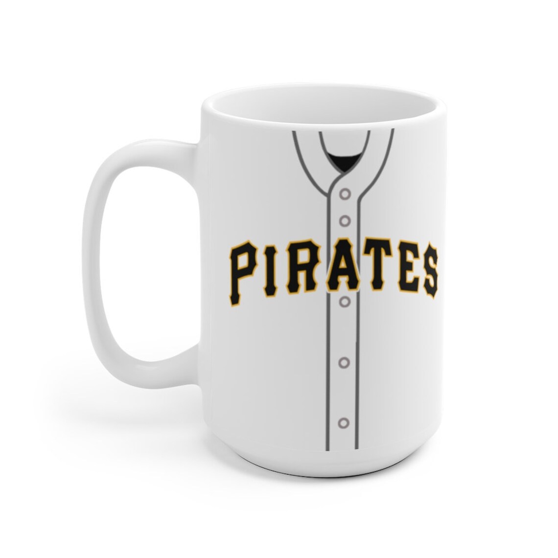 Pittsburgh Pirates Jersey Mug Pittsburgh Pirates Baseball Etsy