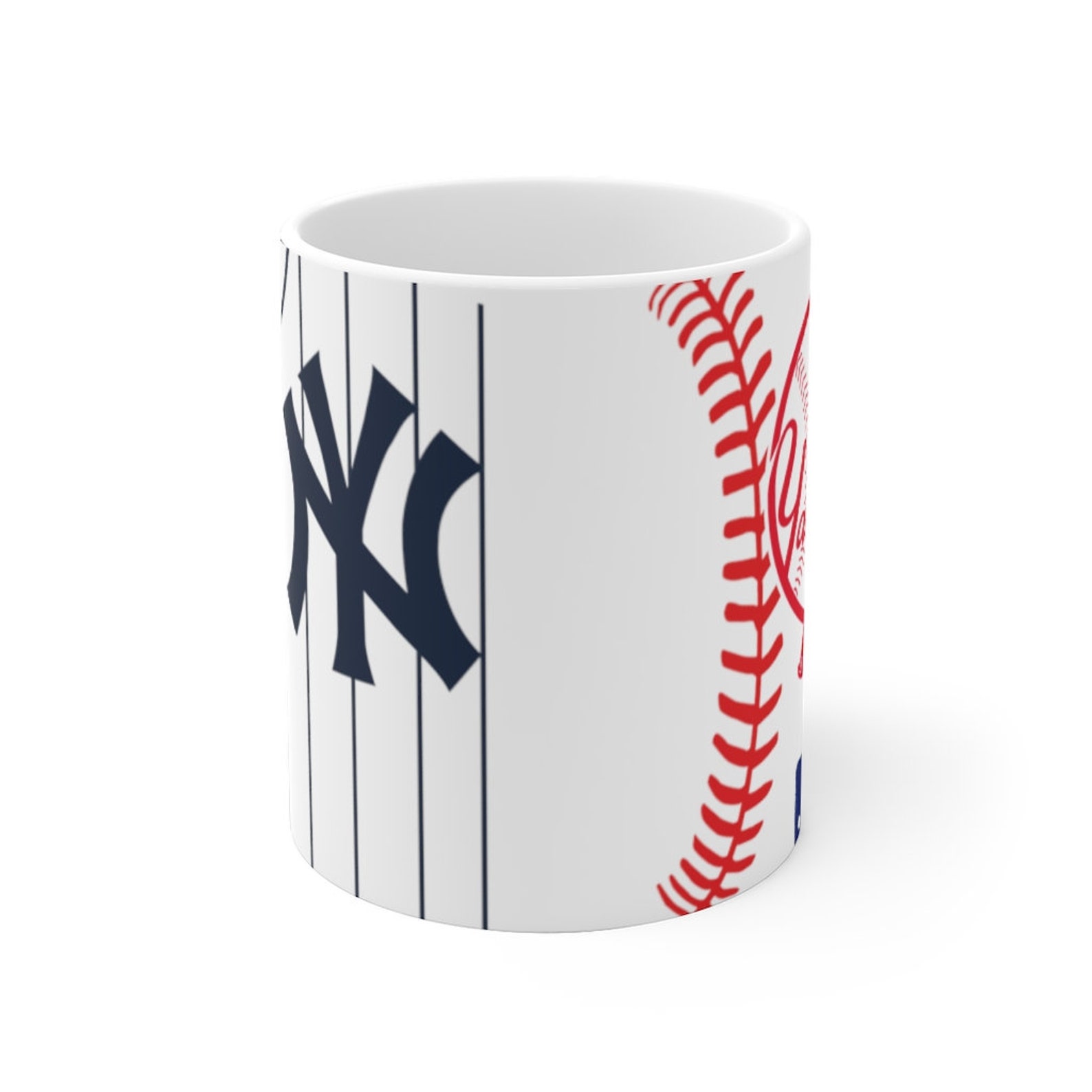 New York Yankees Jersey Mug New York Yankees Baseball Mug Etsy