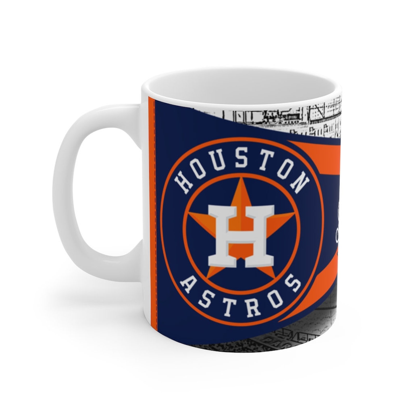 Houston Astros Pennant Mug Houston Astros Mug MLB Mugs | Etsy