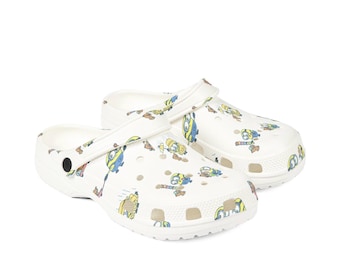 Minion Inspired Crocs Shoes | Yellow Cartoon Clogs for Adults, Fun Character Design