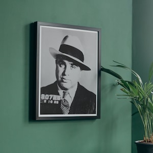 Al Capone Mugshot from May 16, 1929 in Philadelphia, Pennsylvania