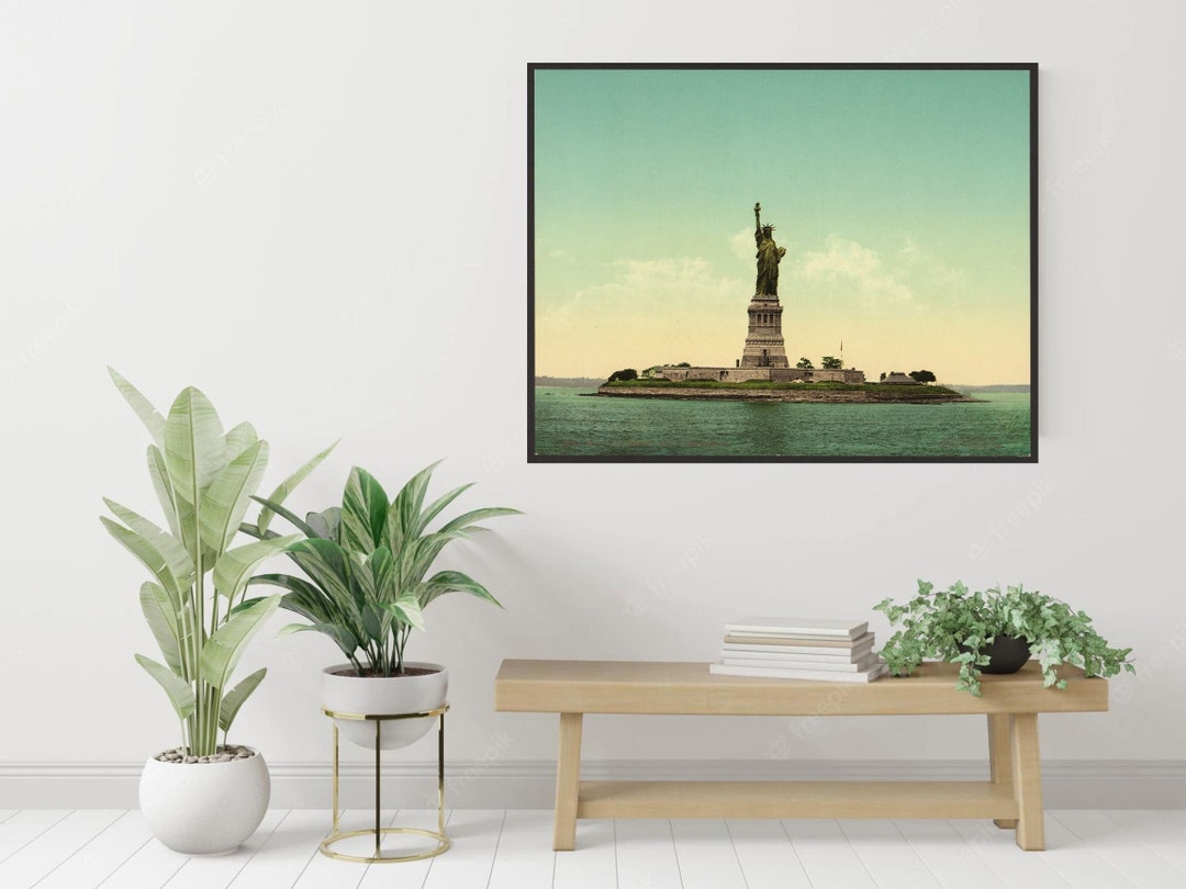 1905 Statue of Liberty New York City Vintage Photo Poster - Etsy