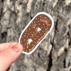 Pegatina de pretzel WAWA