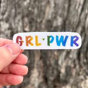GRL PWR Sticker